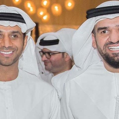 فايز السعيد رفقة حسين الجسمي