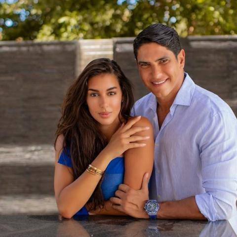 ياسمين صبري مع أحمد أبوهشيمة