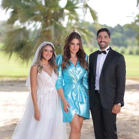 حفل زفاف هند عبد الحليم بحضور درة