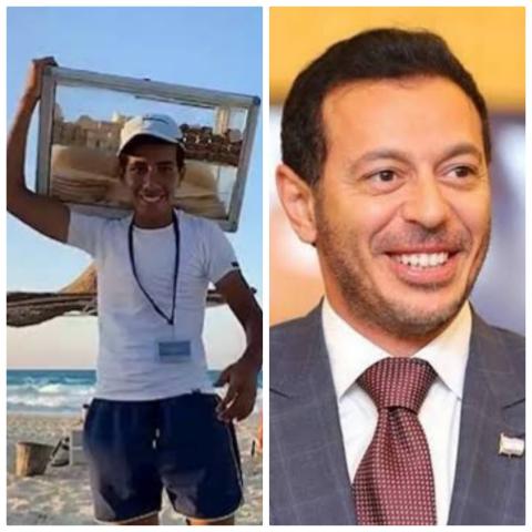 مصطفى شعبان وبائع الفريسكا