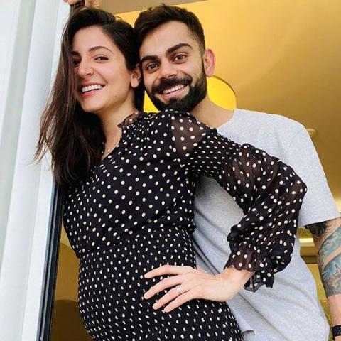 انوشكا شارما وزوجها عبر انستغرام