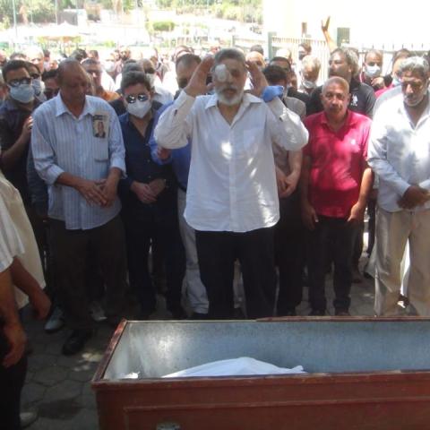 جنازة سمير الإسكندراني