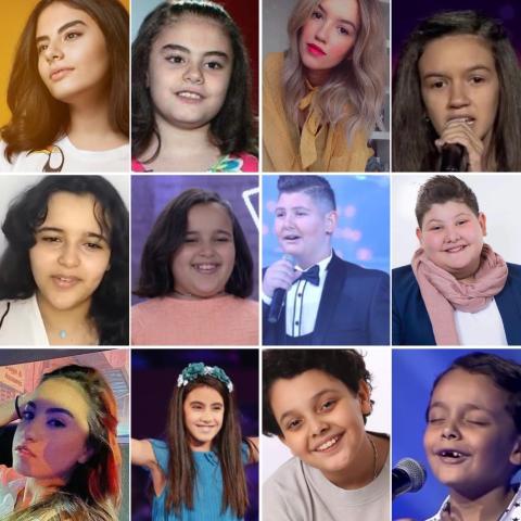 نجوم ذا فويس كيدز &quot;قبل و بعد&quot;❤️