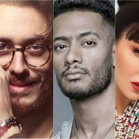 فنانو يحتفلون بملك المغرب