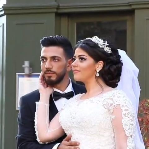 عروسين جدد في انفجار بيروت