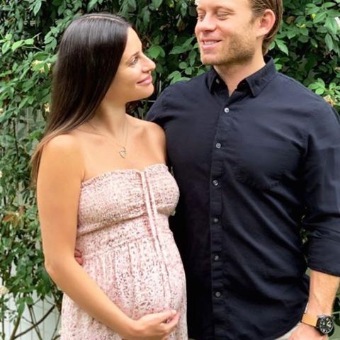 ليا ميشيل مع زوجها زاندي ريتش