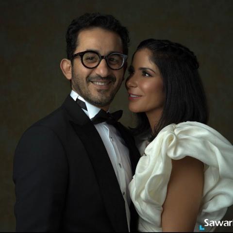 أحمد حلمي مع منى زكي