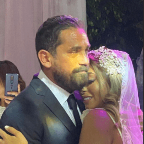 أمير كرارة من حفل زفاف شقيقته نور