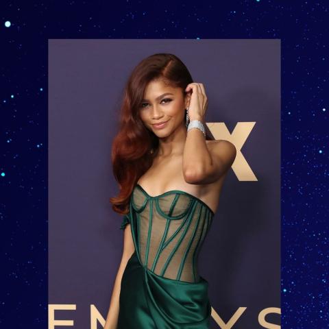 زندايا  أصغر ممثلة بجائزة Emmy - انستغرام @televisionacad