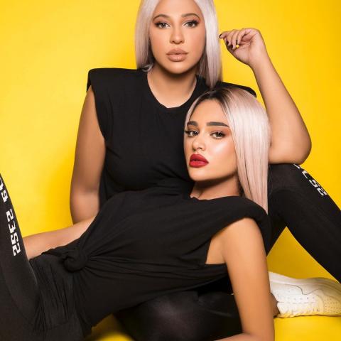 لولوة الملا وليالي دهراب - انستغرام @layalidehrab