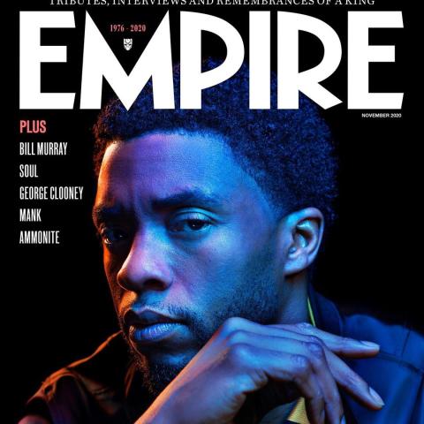 شادويك بوسمان يتصدر غلاف Empire - انستغرام @empiremagazine