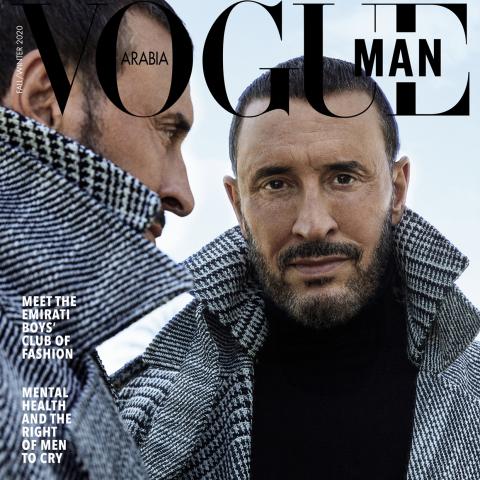 كاظم الساهر يتصدر غلاف ڤوغ العربية للرجل.. كما لم ترونه من قبل!