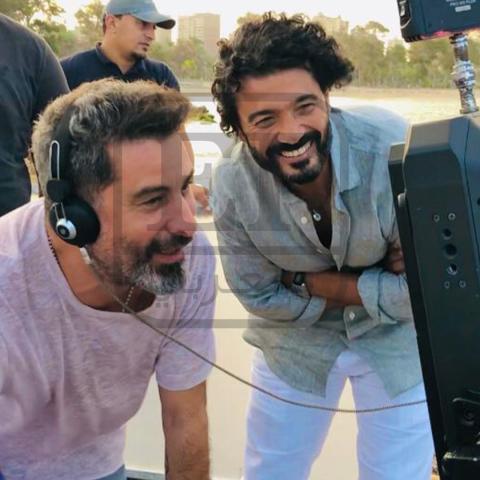 صور حصرية من كواليس فيلم &quot;قمر 14&quot;