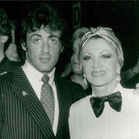 سيلفستر ستالون ووالدته جاكي - انستغرام @officialjackiestallone