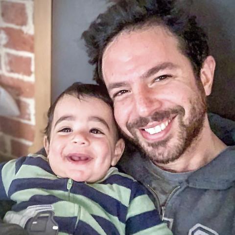 عمر الشناوي ونجله