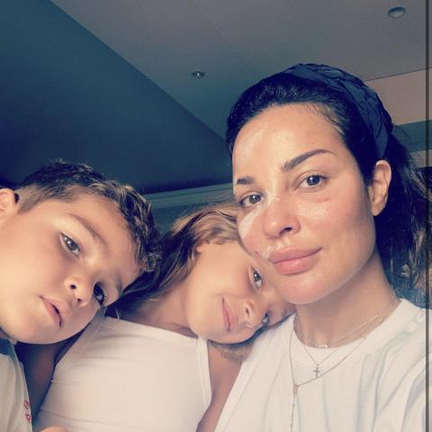 نادين نجيم و أولادها - انستغرام