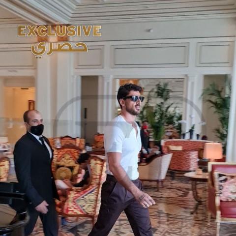 حصري: لقاء ميشيل موروني و50 سنت في فندق فيرساتشي