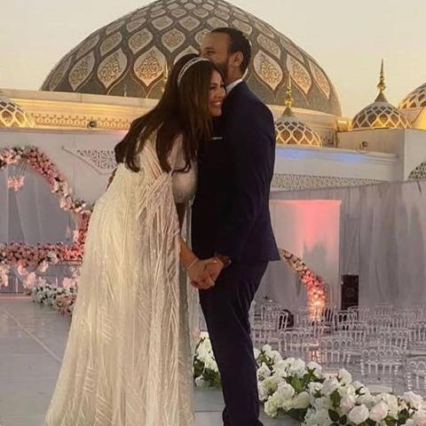 عقد قران هنادي مهنا وأحمد خالد صالح