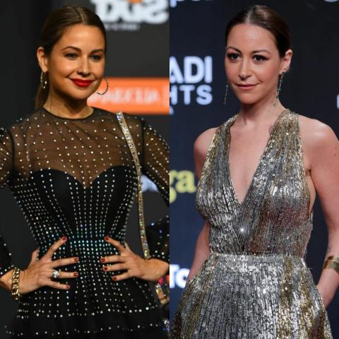 منة شلبي وريا أبي راشد من مهرجان الجونة السينمائي 2020