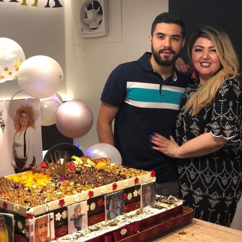 مها أحمد ونجلها عادل