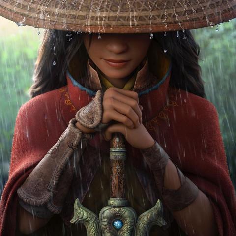 بوستر فيلم Raya and the Last Dragon - انستغرام @disneyraya