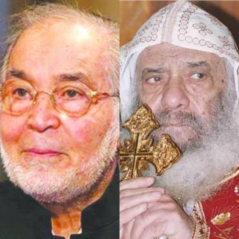 البابا شنودة وحسن يوسف