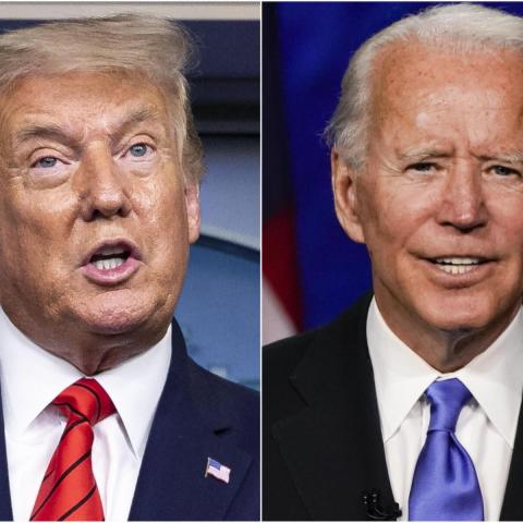 دونالد ترامب وجو بايدن