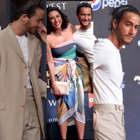 أحمد مالك في اليوم الثاني من مهرجان الجونة السينمائي