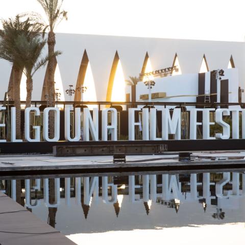 إستعدادات حفل إفتتاح مهرجان الجونة