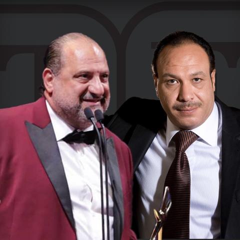 الراحل خالد صالح وخالد الصاوي