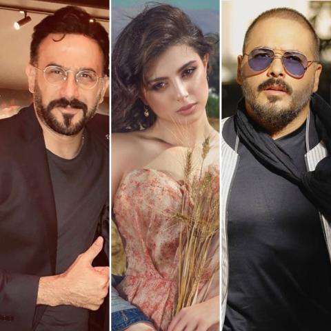 قصي خولي، رامي عياش وماريتا الحلاني يكشفون بعض تفاصيل مسلسل &quot;2020&quot; - الصور من إنستغرام