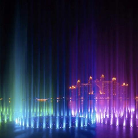 أكبر نافورة في الغالم