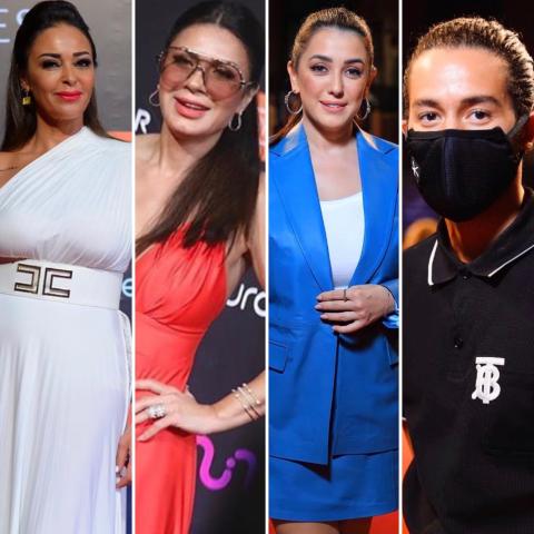 النجوم في اليوم السادس لمهرجان الجونة السينمائي