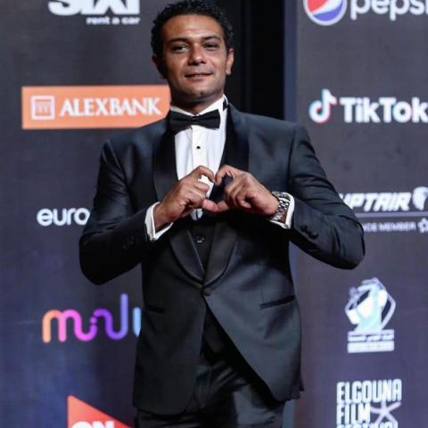 آسر ياسين من مهرجان الجونة السينمائي