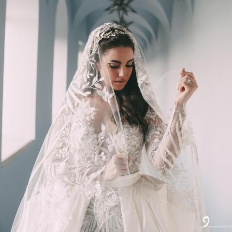 درة زروق من حفل الزفاف