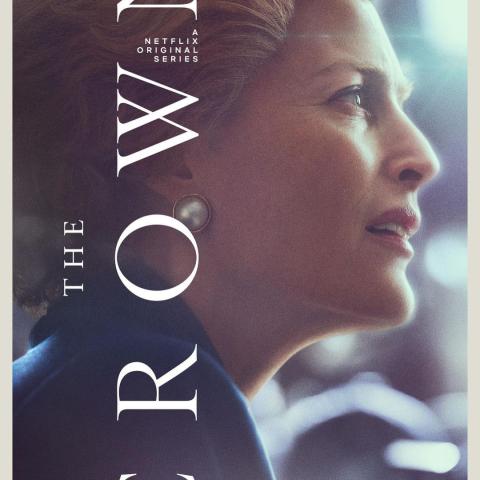جيليان أندرسون بدور مارغريت تاتشر - انستغرام @thecrownnetflix