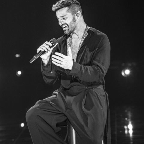 ريكي مارتن خلال حفل توزيع جوائز Latin Grammy - انستغرام @ricky_martin