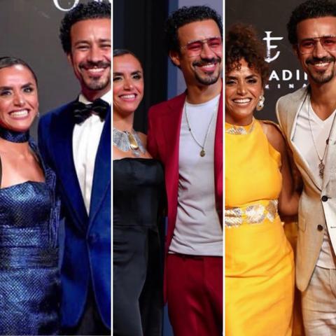 أحمد داوود وعلا رشدي بـ 6 إطلالات مختلفة في مهرجان الجونة