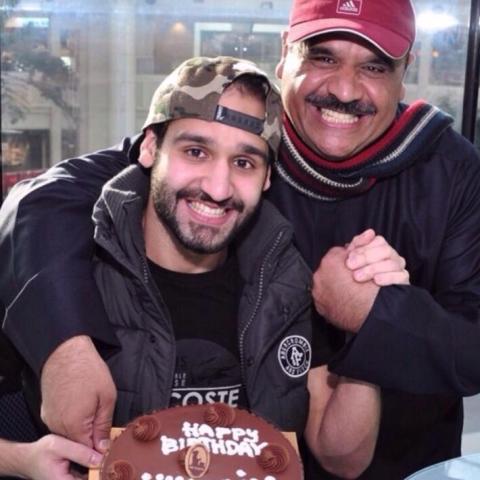داود حسين وابنه