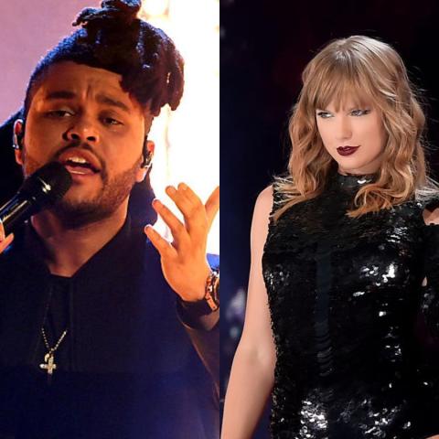 تايلور سويفت وذا ويكند يتقاسمان جوائز AMAs