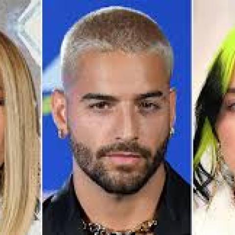 جنيفر لوبيز ومالوما وبيلي أيليش