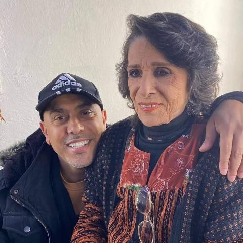 سامية الجزائري من كواليس مسلسل &quot;الكندوش&quot;