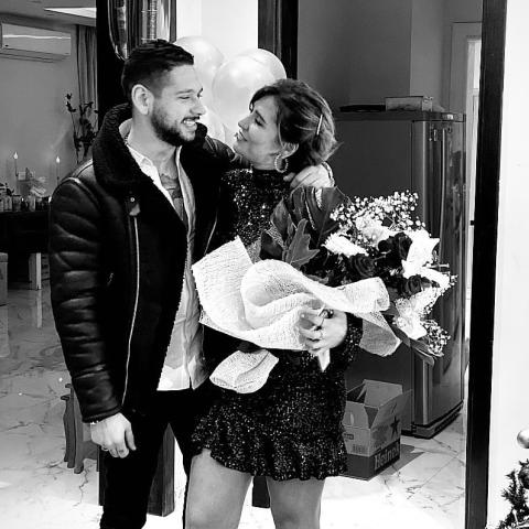 محمود شاهين يعايد هنا شيحا بعيد ميلادها &quot;أتمنى ألا تنتهي سعادتنا&quot;