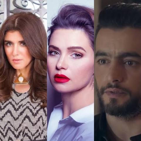 غادة عادل ويسرا اللوزي وهاني سلامة