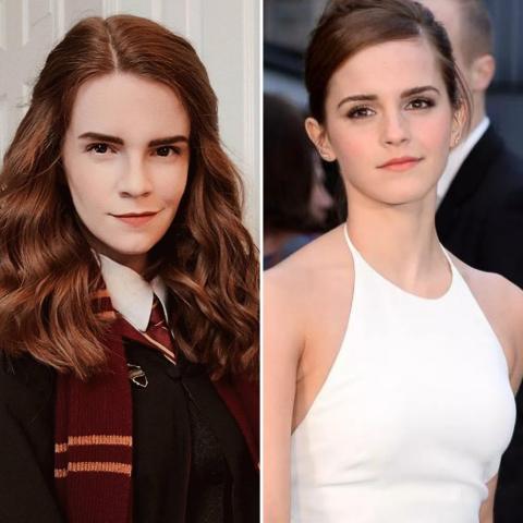 ايما واتسون وشبيهتها