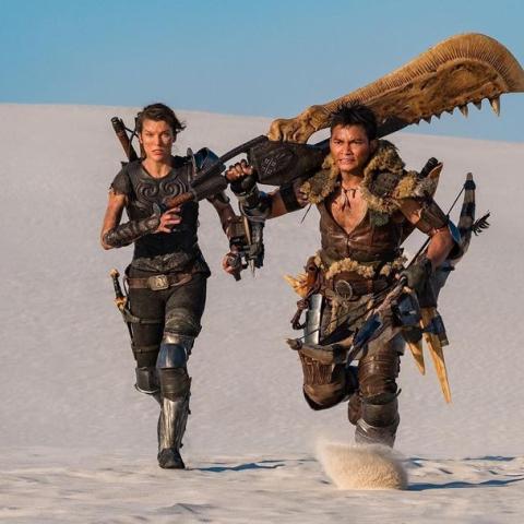صورة من فيلم Monster Hunter - انستغرام @monsterhuntermovie