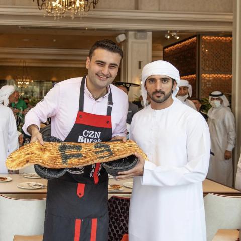 الشيف بوراك يفتتح مطعمه في دبي بحضور سمو الشيخ حمدان بن محمد بن راشد آل مكتوم