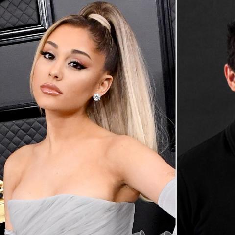 أريانا غراندي وخطيبها دالتون غوميز