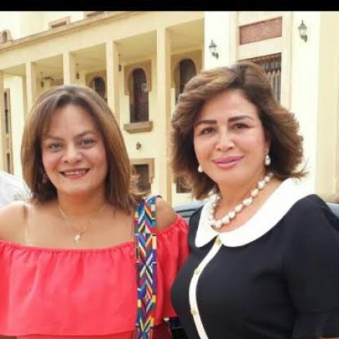 إلهام شاهين وكاملة أبو زكري