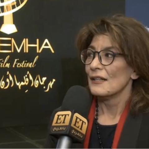 سماح انور تهدي الدورة الأولى من مهرجان &quot;أفلمها&quot; لـ يسرا